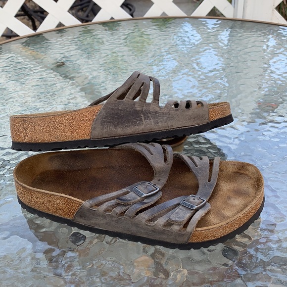 Birkenstock Granada sandals sz 7 - Picture 2 of 12